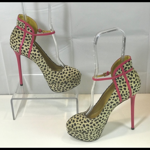 Charlotte Olympia Lucille Cheetah Pump - Picture 4 of 8
